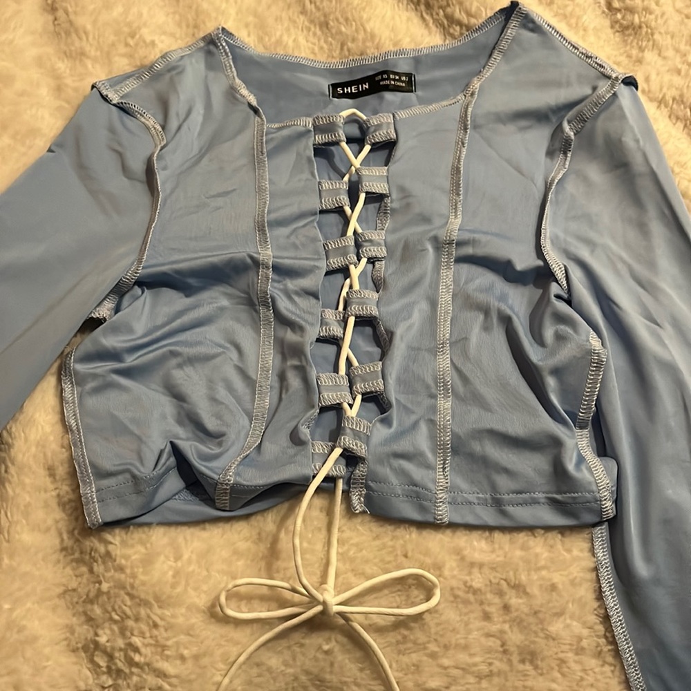 Silky Tied Up Long Sleeve